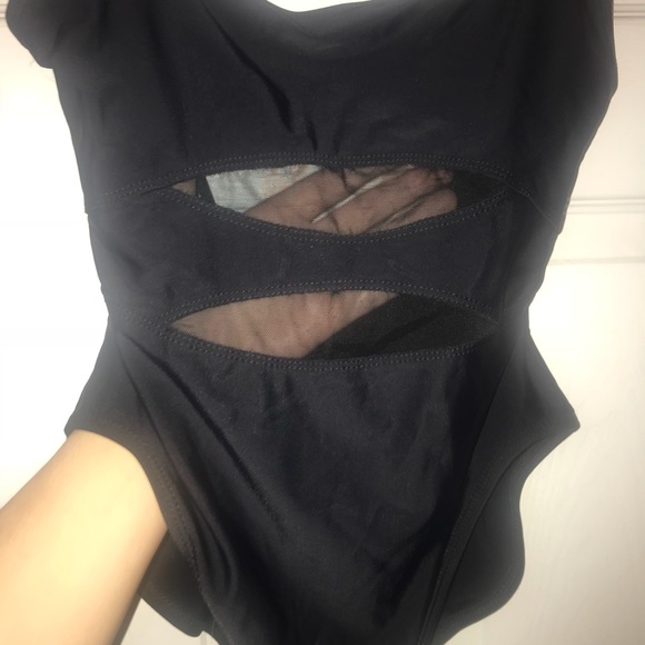 Vintage - Anne Cole Swimsuit - Black - Picture 4 of 7